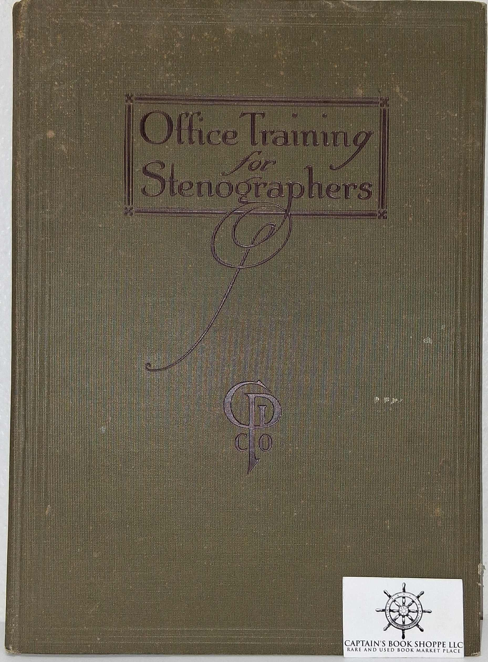 Office Training for Stenographers
