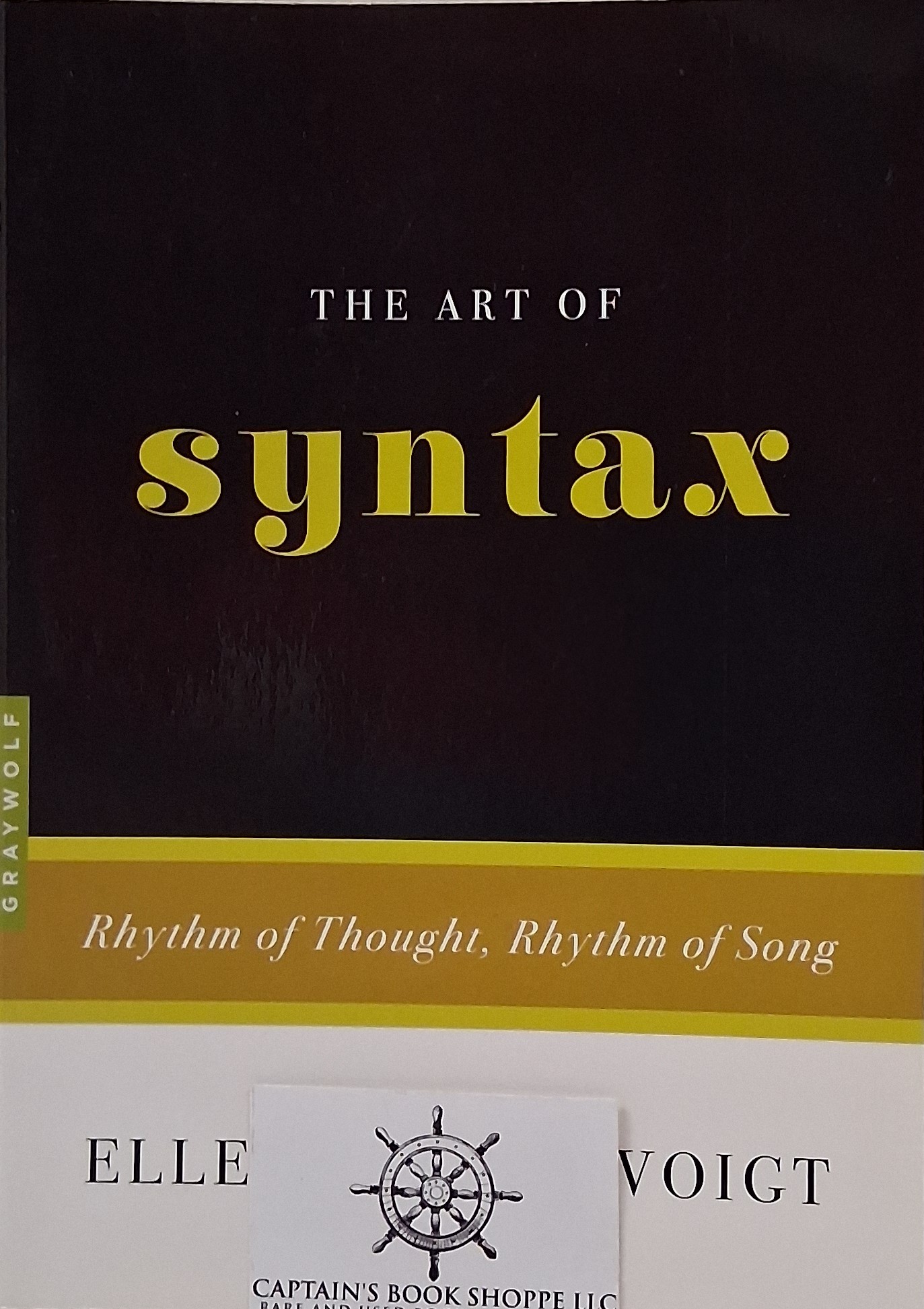 The Art of Syntax: Rhythm of Thought, Rhythm of Song