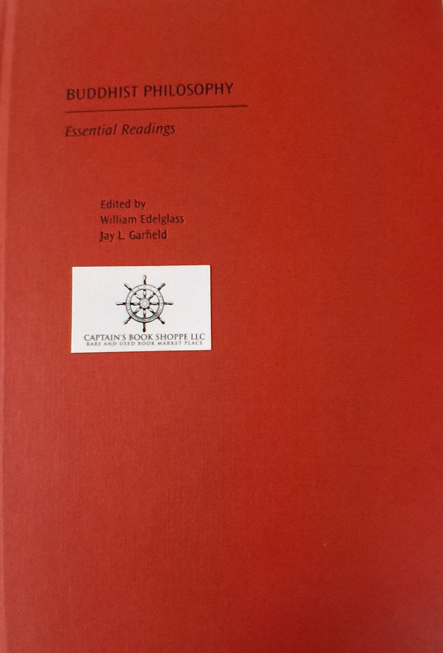 Buddhist Philosophy: Essential Readings