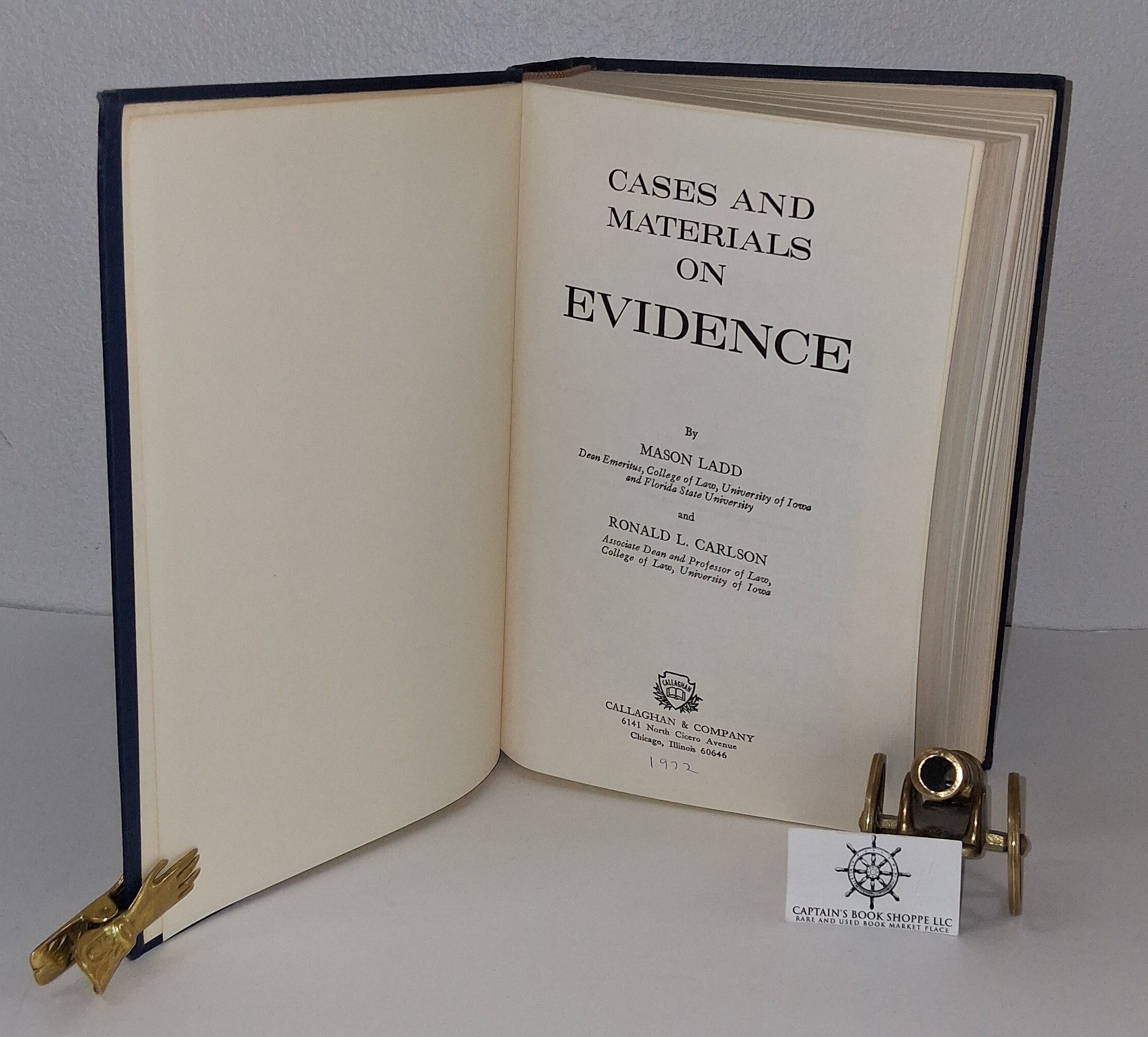 Evidence First CASES AND M ATERIALS ON EVIDENCE